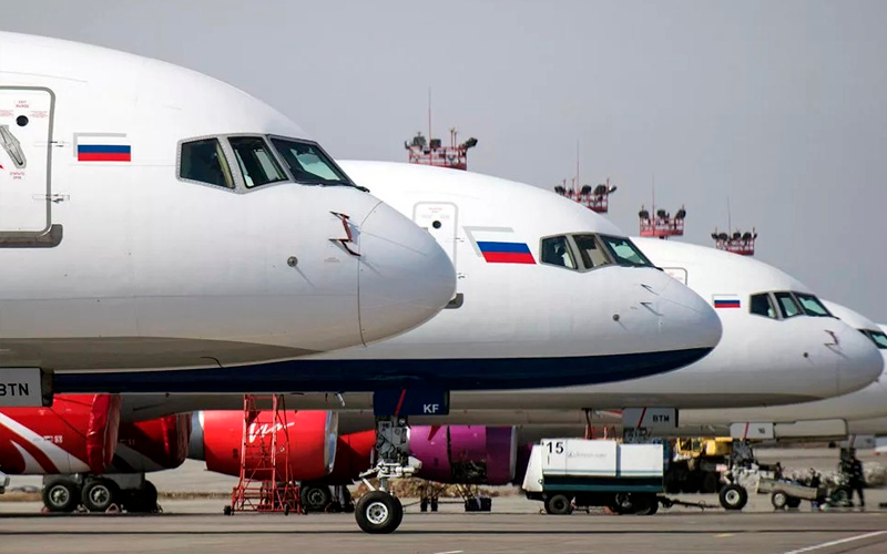 Transporte aéreo en Rusia